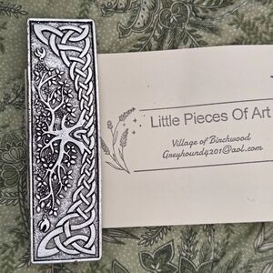 Silver Hair Barrette